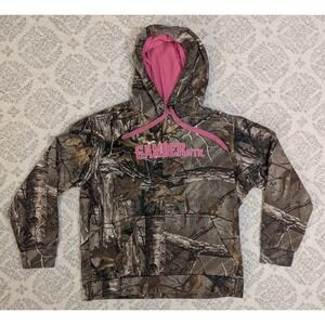Gander Mountain Women's Hooded Long Sleeve Camo Sweatshirt L Outdoors‎ Rugged